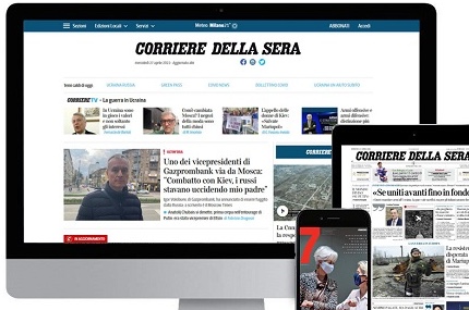 ￼Il Corriere della Sera – Informazione digitale vs&nbsp;cartacea
